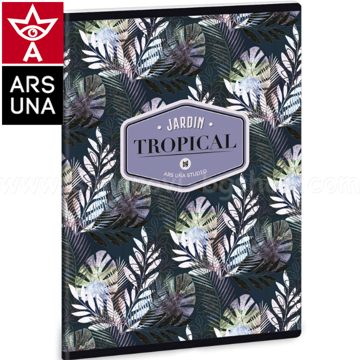 Carnet de frunze de palmier tropical A5 40 de foi 93139397 Ars Una