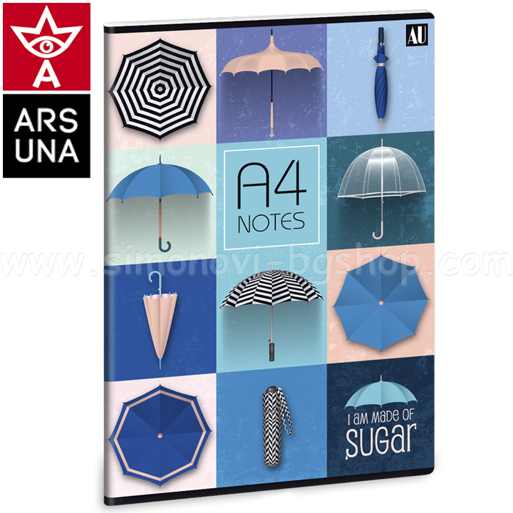 Umbrella Notebook A5 40l. 93137959 Ars Una