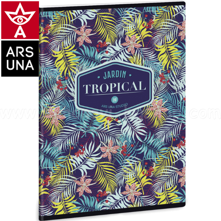 Notebook Floral Lily A5 40 frunze 93139458 Ars Una