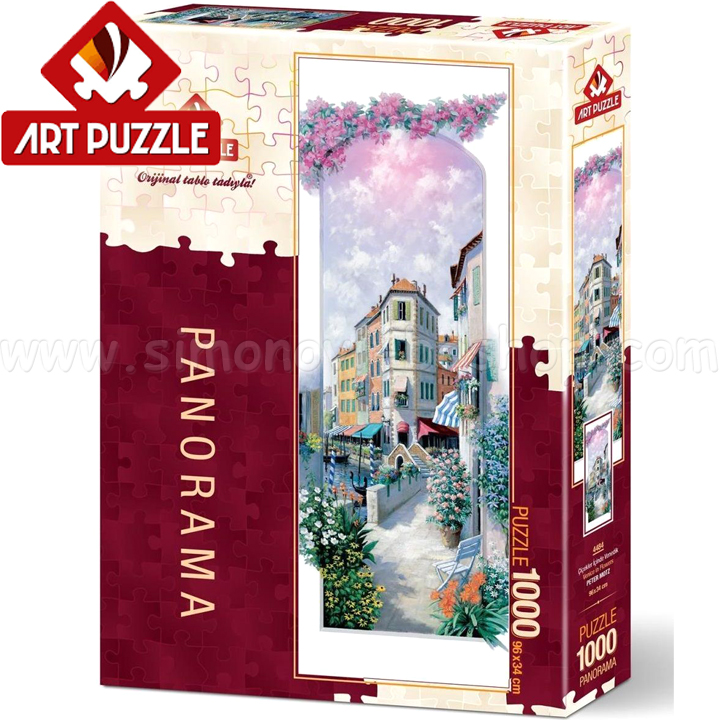 Art Puzzle Panoramic puzzle 1000h. "Venice in Flowers", Peter Motz 4484
