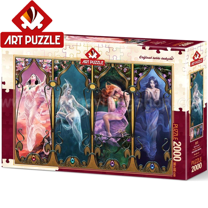 Art Puzzle Puzzle 2000h. "The Four Jewelry", Drazhenka Kimpel 4573