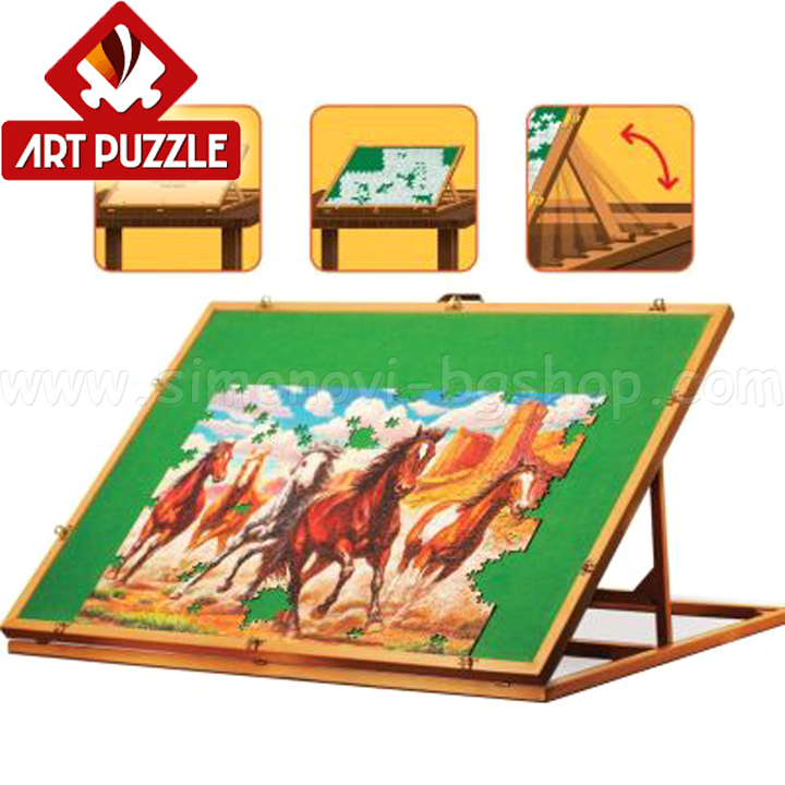 Art Puzzle Wooden stand for arranging puzzles up to 1500 pieces 908