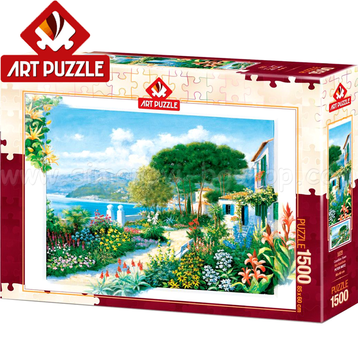 Art Puzzle Puzzle 1500 pieces "Coastal City", Peter Motz 5370