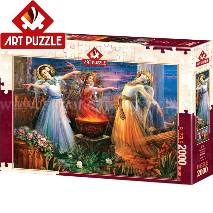 Art Puzzle Puzzle 2000 pieces "Water, Fire, Earth" 5470