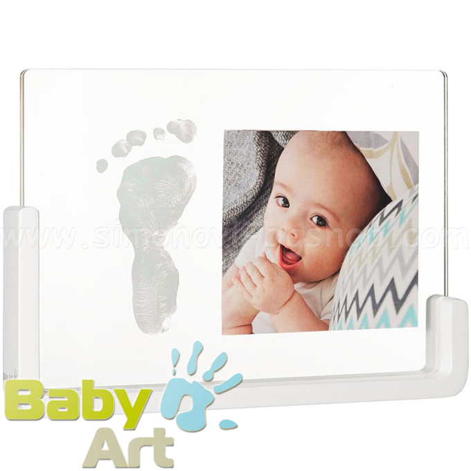 Baby Art Cadru transparent pentru imprimare cu creioane și fotografie BA000