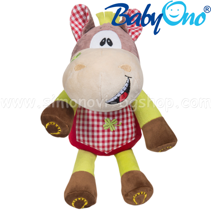 Babyono cal de pluș cu sunatoare 9070209