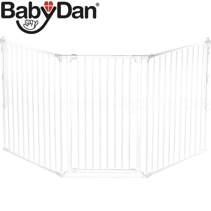 BabyDan     Pet Gate LARGE White1200189