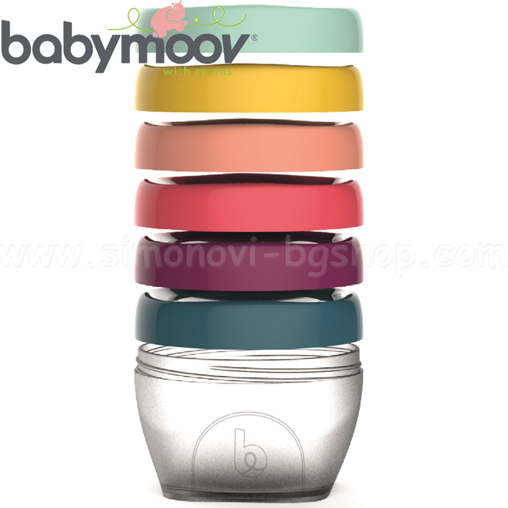 Babymoov - Set of bowls 4x120 ml 004307