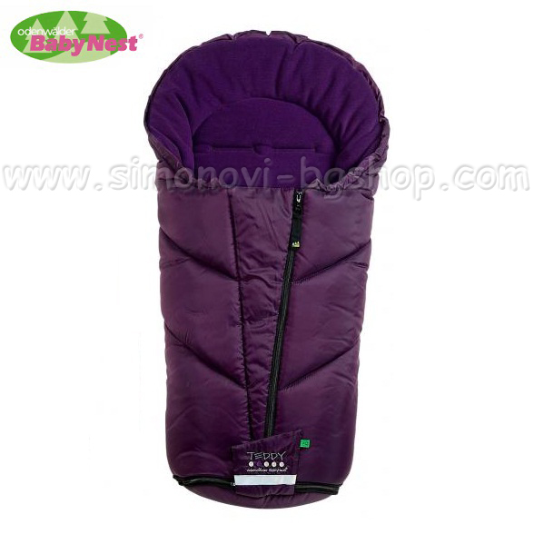BabyNest -    Teddy Vario Violet - Odenwälder