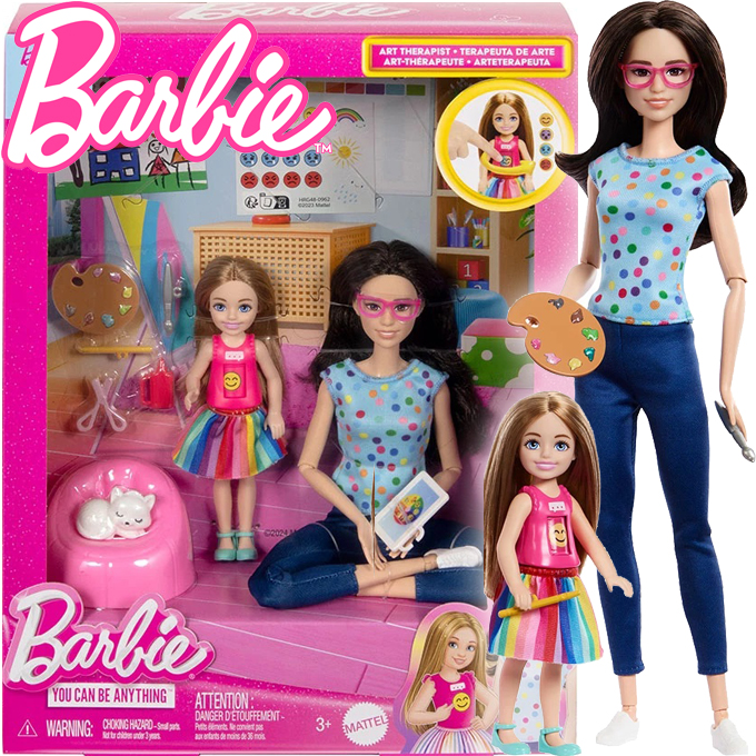 Barbie Doll - Chelsea Doll Art Therapy Set