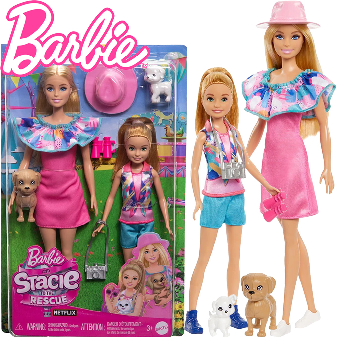 Barbie - Barbie and Stacy doll set