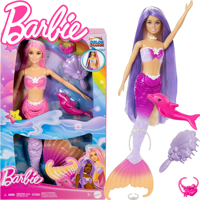 Barbie doll - Fantasy: Mermaid with color change