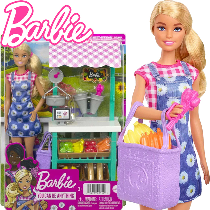 Barbie Doll - Farm Stand Set