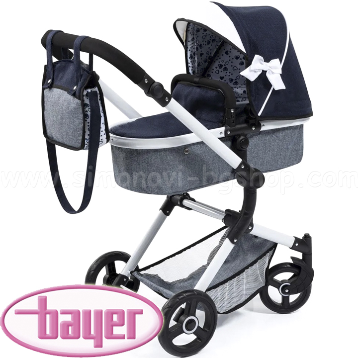 2023 Bayer Neo Vario Transforming Doll Stroller with Bag 18481AB
