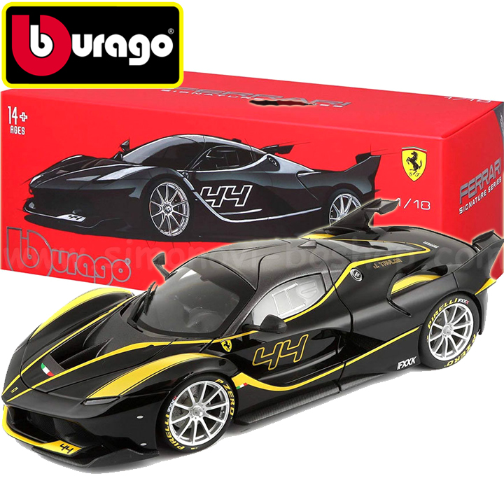 Bburago  1:18 Ferrari FXX Black 18-16907