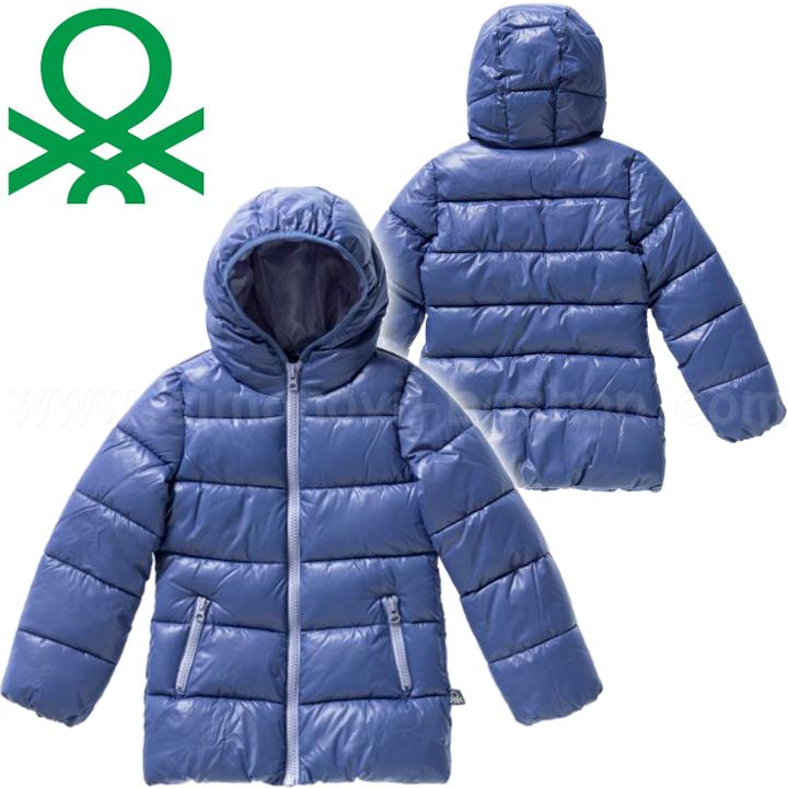 Benetton - Baby jacket Jacket Puffa Coat Blue (74 cm).