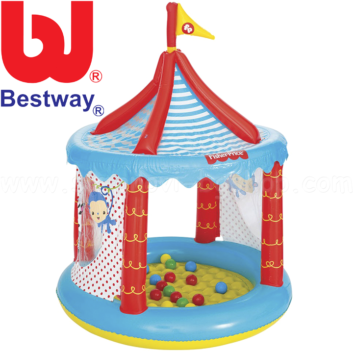 Bestway Children Inflatable Circus with Balls 93505