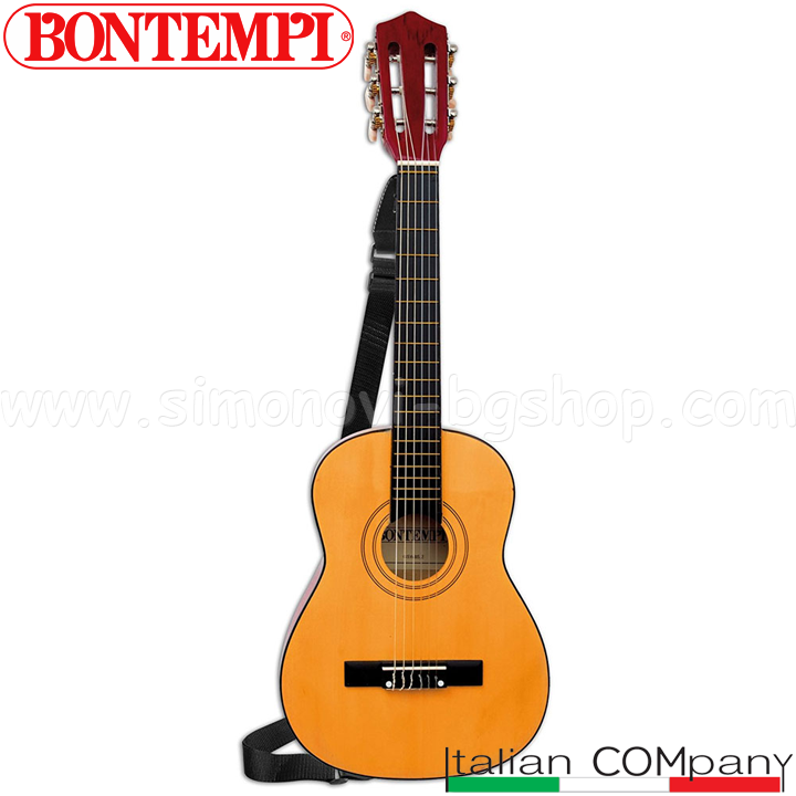 Bontempi GSW8513 Classical Wood Guitar for Children