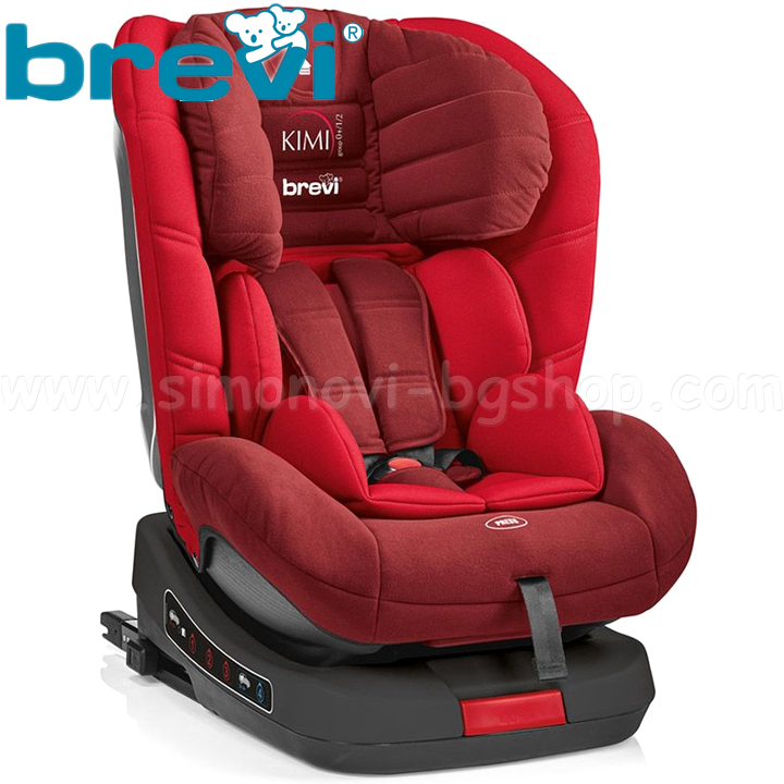 Brevi Car seat KIMI TT 0-25kg. Izofix Red Col.233