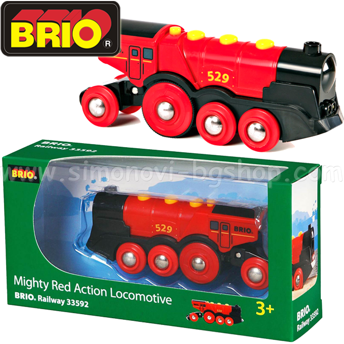 Brio  Mighty Red Loco 33592