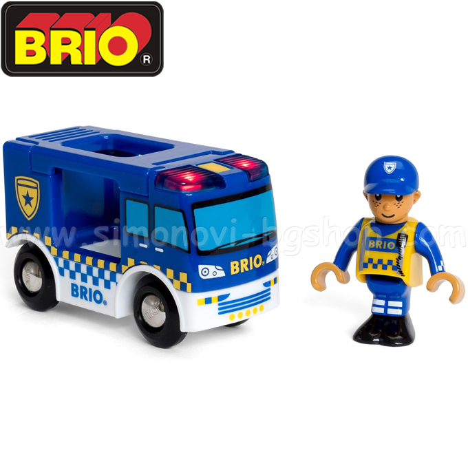 Setul Brio de poliție 33825