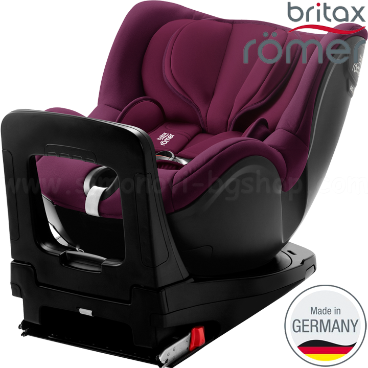 Britax Romer Car seat DUALFIX i-Size 0-18kg. Burgundy Red