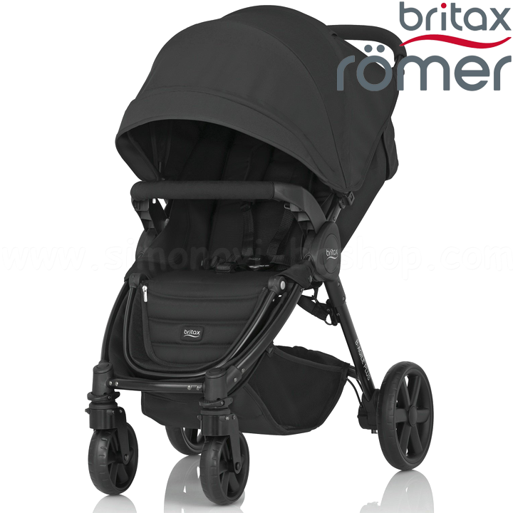 2017 Britax Romer Baby Cart B-Agile 4 Plus Cosmos Black