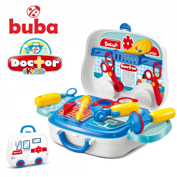 * Buba Superior large children's kitchen in red 00855A