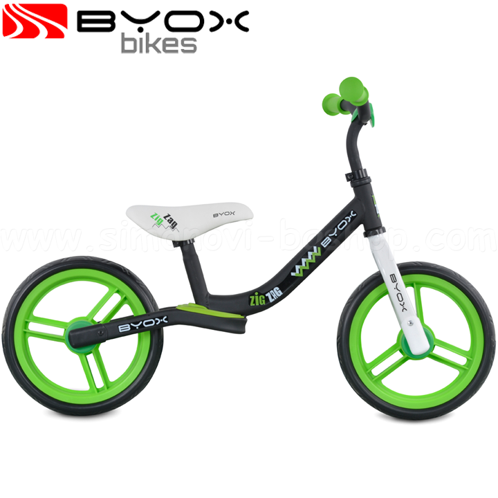 Byox Bikes - Bicycle 14 "FLOWER White/Pink