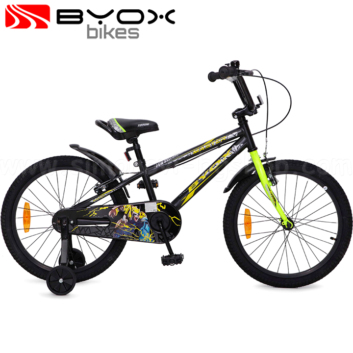 Byox Bikes -  20" MASTER PRINCE Black
