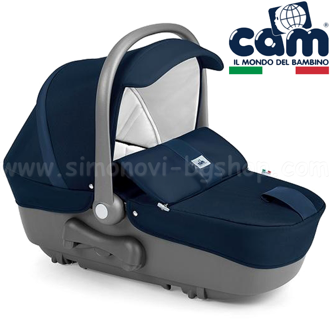 * 2016 CAM Pulsar carrycot stroller for twins Twin Col.186