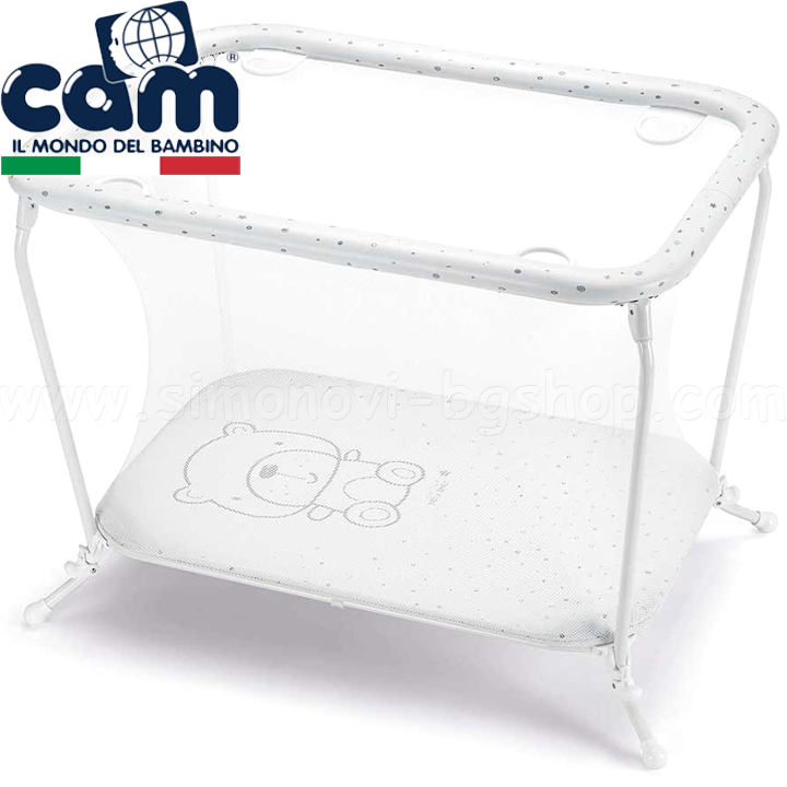 * 2023 Cam Playpen LUSSO cu urs alb col.247