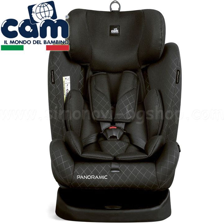 * 2021 CAM    PANORAMIC ISOFIX 0-36. col.161 Black