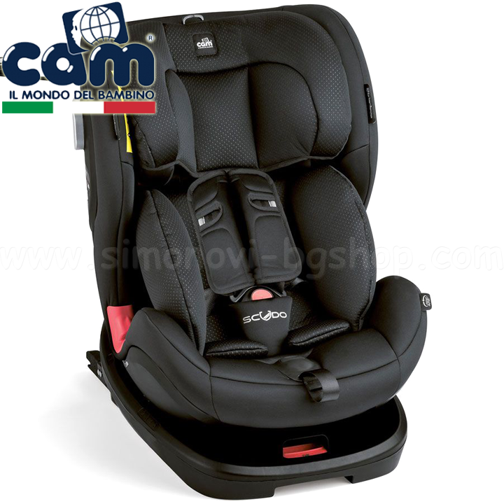 * 2021 CAM    SCUDO ISOFIX 0-36. col.167 Black