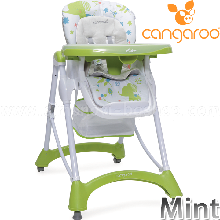 Cangaroo highchair Mint Green
