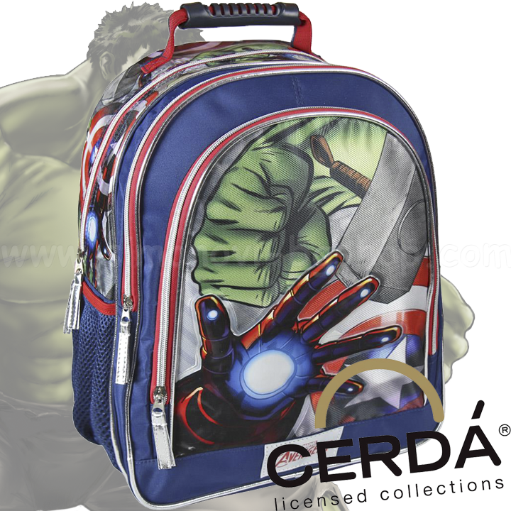 Rucsac Avengers școală cu două compartimente 2100001795 Cerda