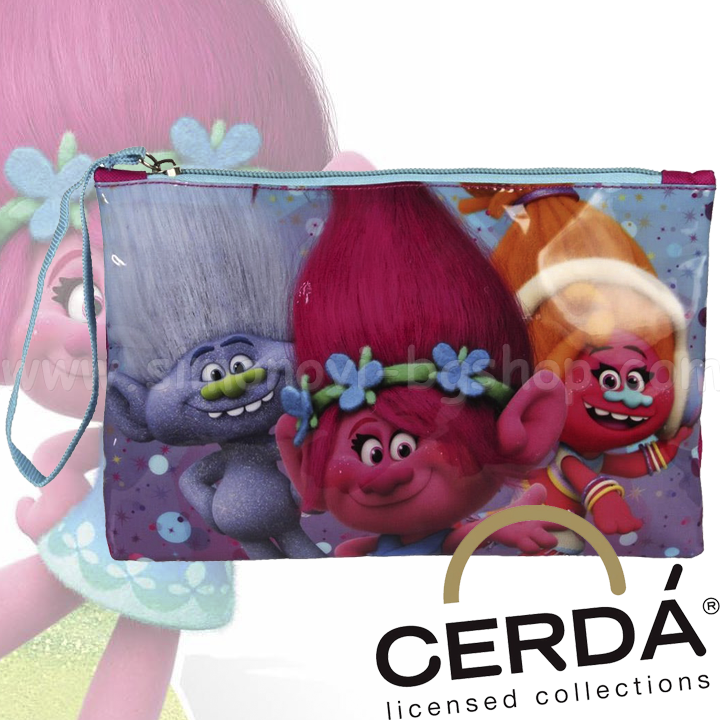 Pouch Trollii Student cu un singur compartiment 2100001729 Cerda