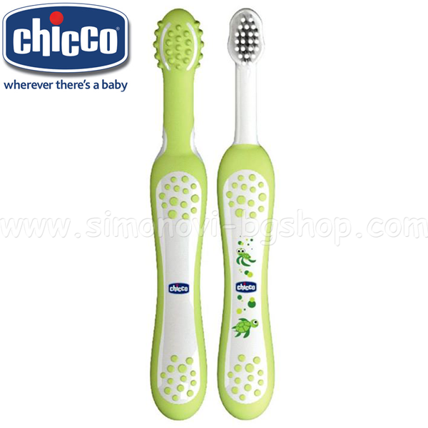 Chicco - Set brush massage gums and a toothbrush 6961