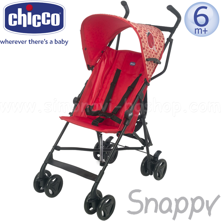* Summer Chicco stroller Snappy Ladybug 79558.370