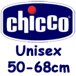 Chicco Unisex 50-68 cm.