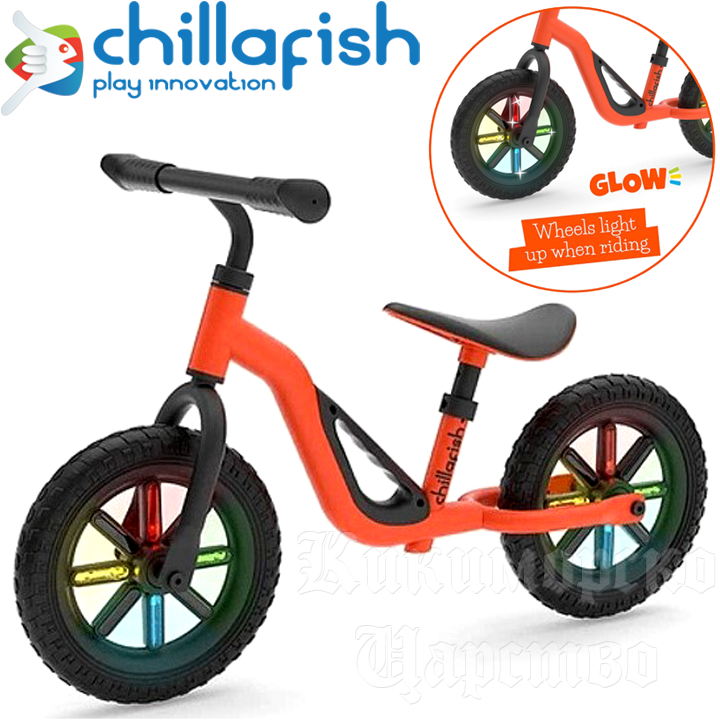 * Chillafish Charlie Balancing Wheel in Orange GLOW CPCH02ORA