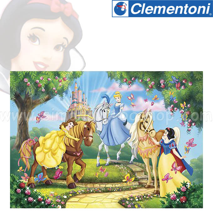 Clementoni - ����� Princess and Horses 24�. 24411