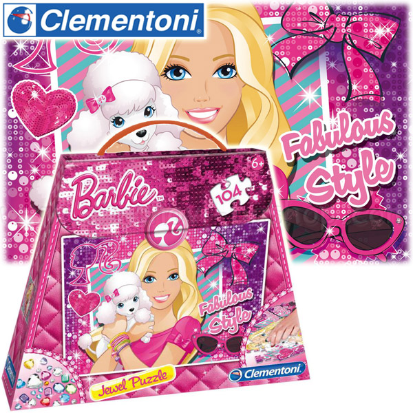 Clementoni - ������ ����� Barbie Jew 104�.