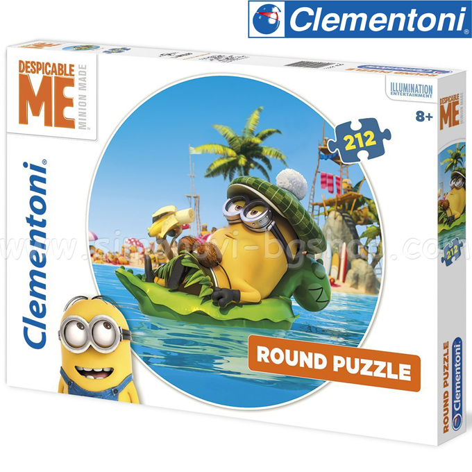 Clementoni Round Puzzle ����� 212�.Despicable Me 21405