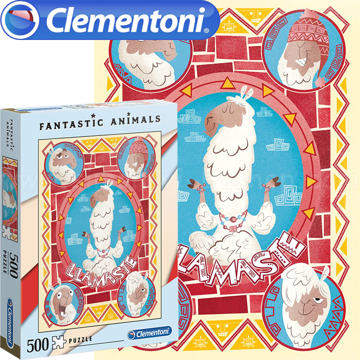 *Clementoni Fantastic Animals  500.  35069