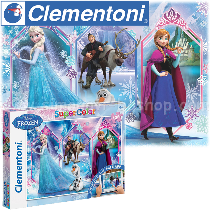 * Clementoni Kids Puzzle 104ch. Frozen 20703