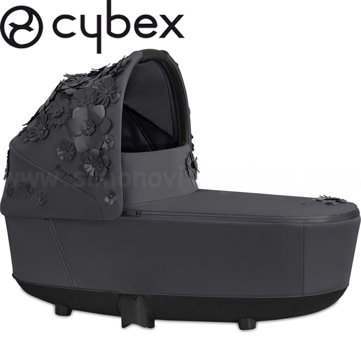 Cybex Newborn basket Priam / e-PRIAM Lux SIMPLY FLOWERS Dream Gray