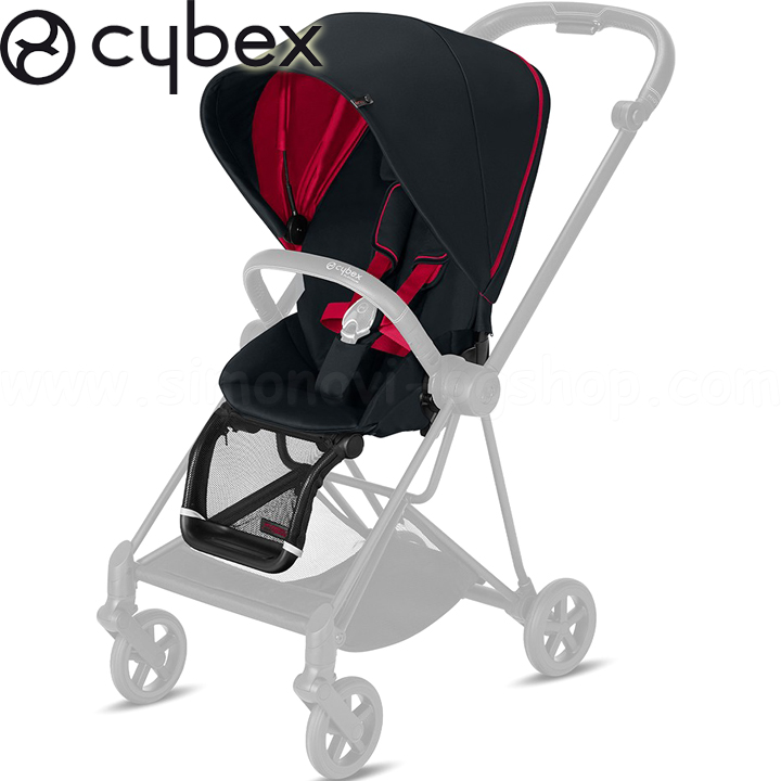 Cybex     Mios Seat pack Ferrari Victory Black
