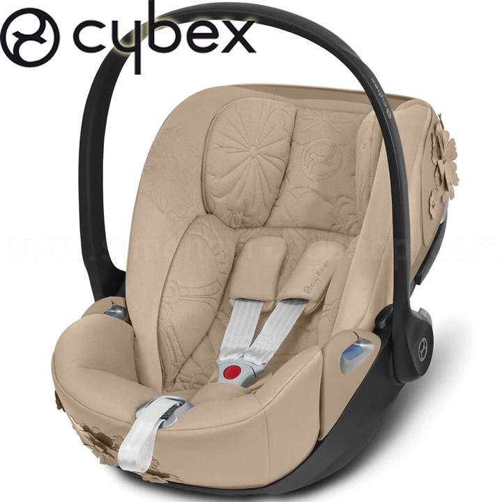 Cybex    0-13Cloud Z i-Size SIMPLY FLOWERS Nude Beige