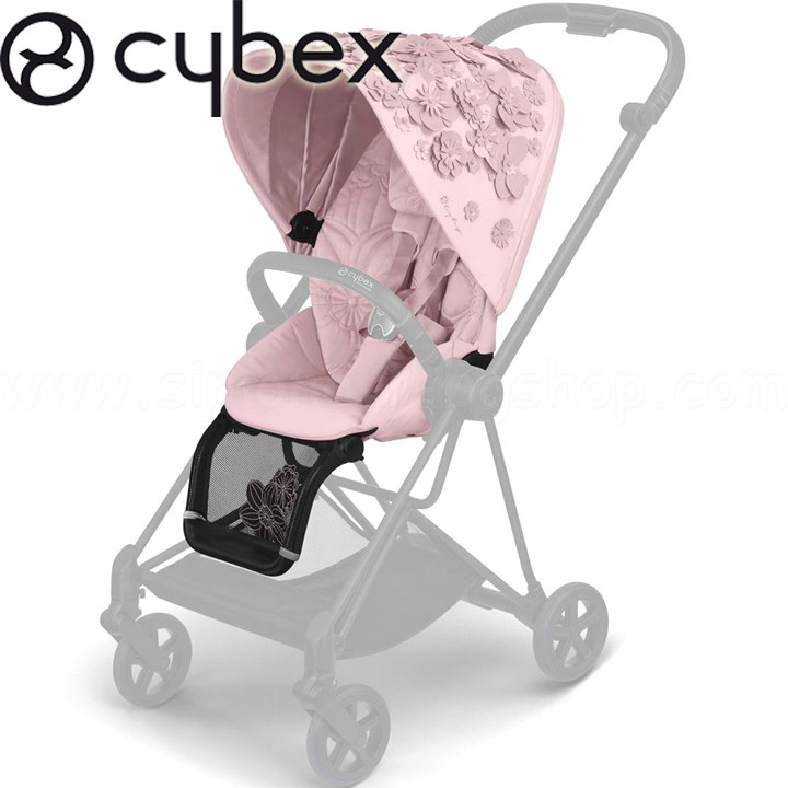 Cybex Newborn Basket Mios Seat Pack Simply Flowers Pale Blush
